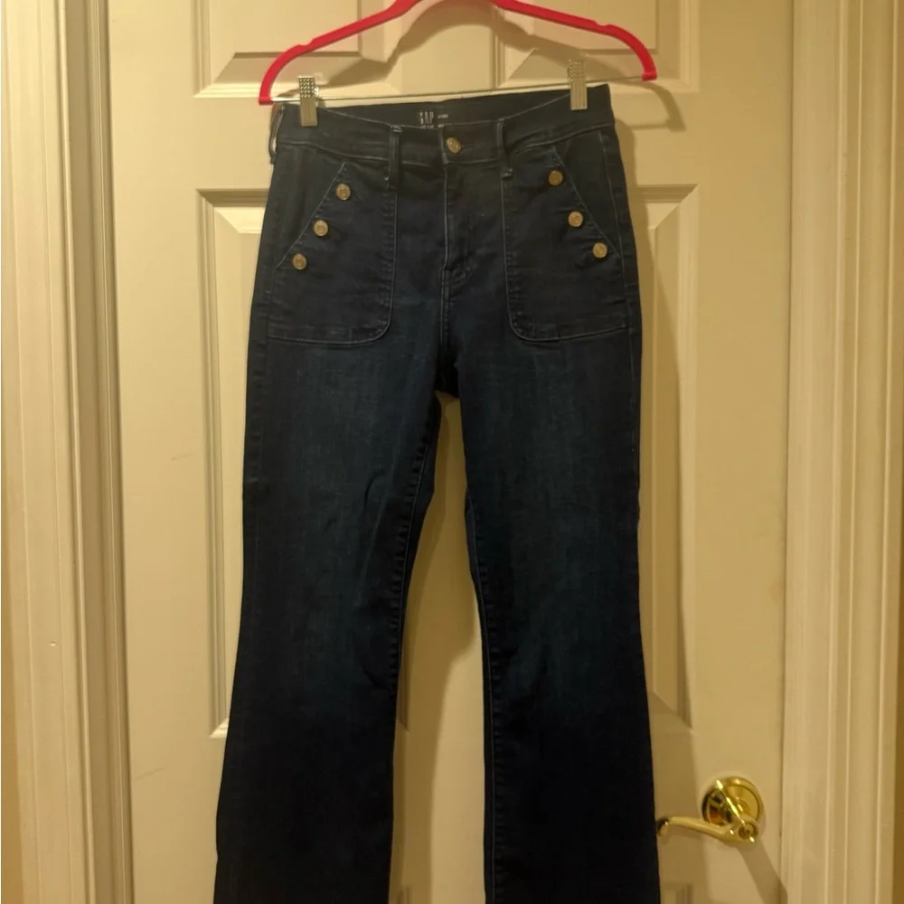 GAP baby boot jeans in 6/28 short - Picture 5 of 9